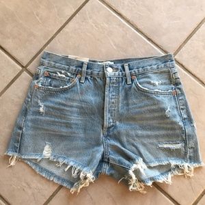 Agolde Parker Shorts - Vintage Cut Off Short